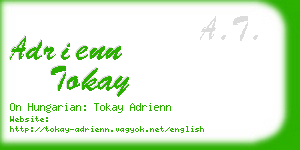 adrienn tokay business card